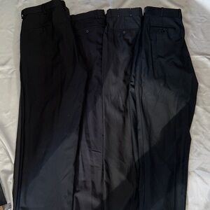 ⚠️4 trousers men pants ⚠️lot / bundle 4 x trousers dress pants size 36